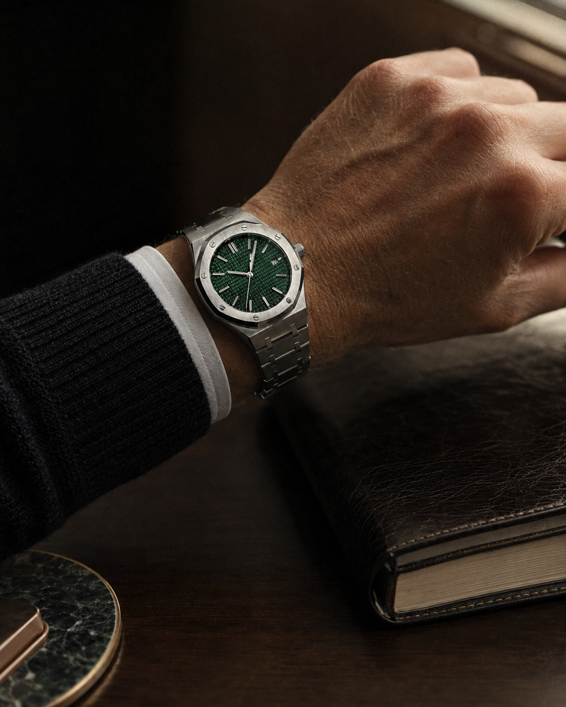 Renzo Pagani watch worn on wrist